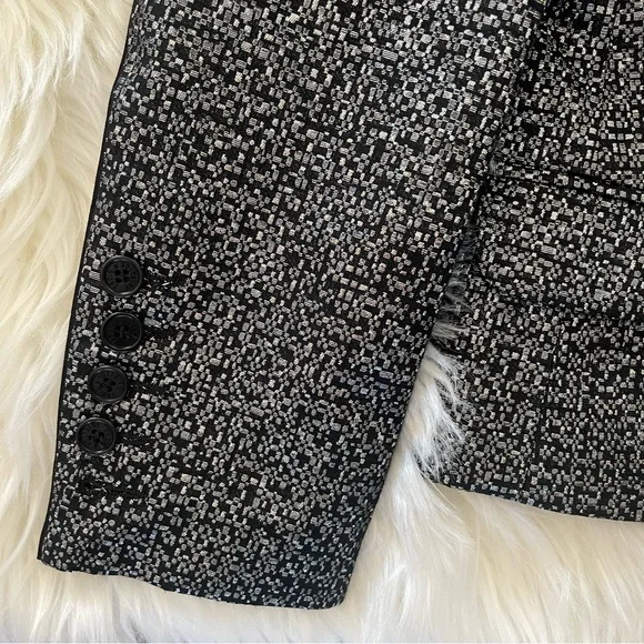 Zadig & Voltaire Vegas Pixel Deluxe Silver Jacket - Picture 6 of 16